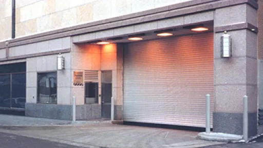 Exterior High Speed Roll-Up Door