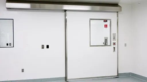 Single Slide Pharma Door