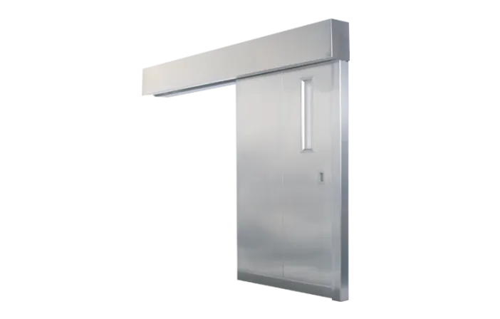 Single Sliding U.L Rated Fire Door for Pharmaceutical and Industrial Environments
