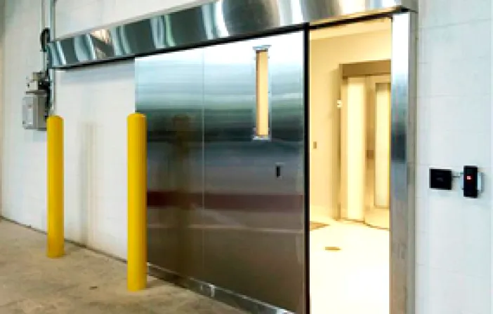 Bi-Parting Sliding U.L Rated Fire Door