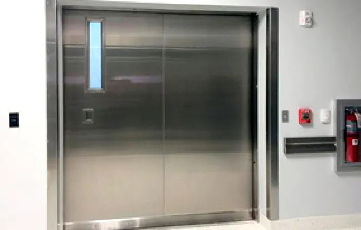 Bi-Parting Sliding U.L Rated Fire Door