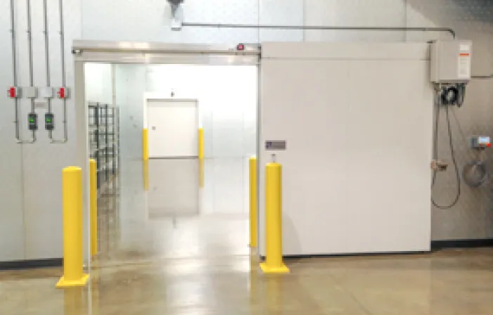 Single Sliding Metal Cold Storage Door