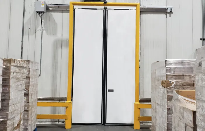 ISO-Flex bi-part freezer door