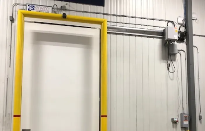 ISO-Flex freezer door at US Cold Bakersfield CA