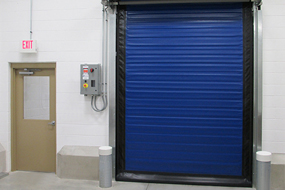 Insulated Roll-Up Door for Freezer Applications