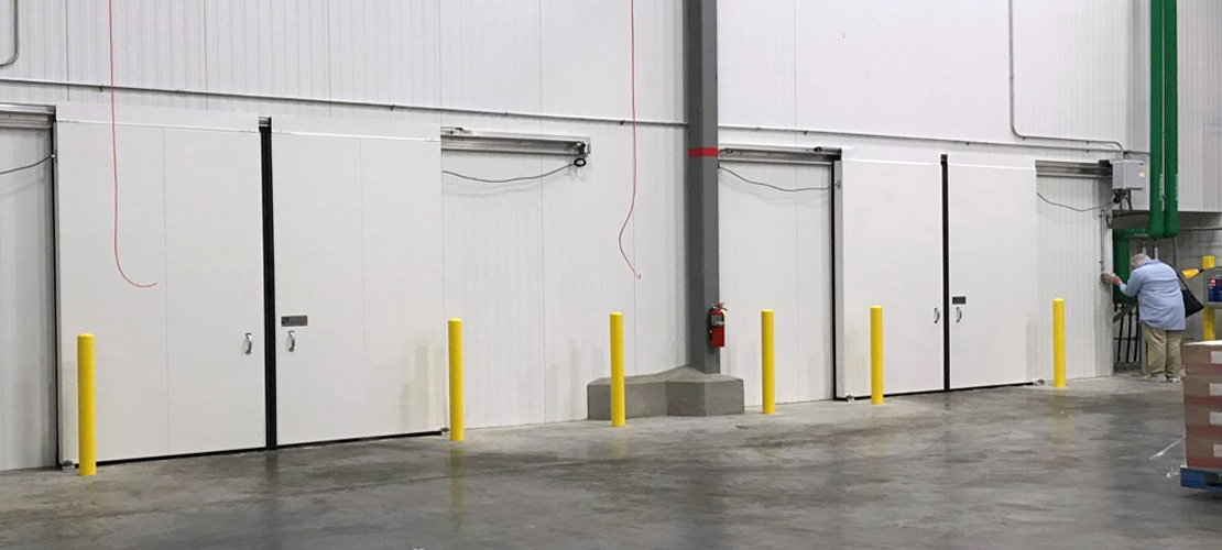 BiPart Sliding Cooler/Freezer Cold Storage Doors ASI Doors