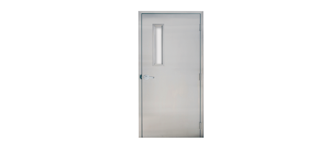 Stainless Steel Single Swing Fire Door